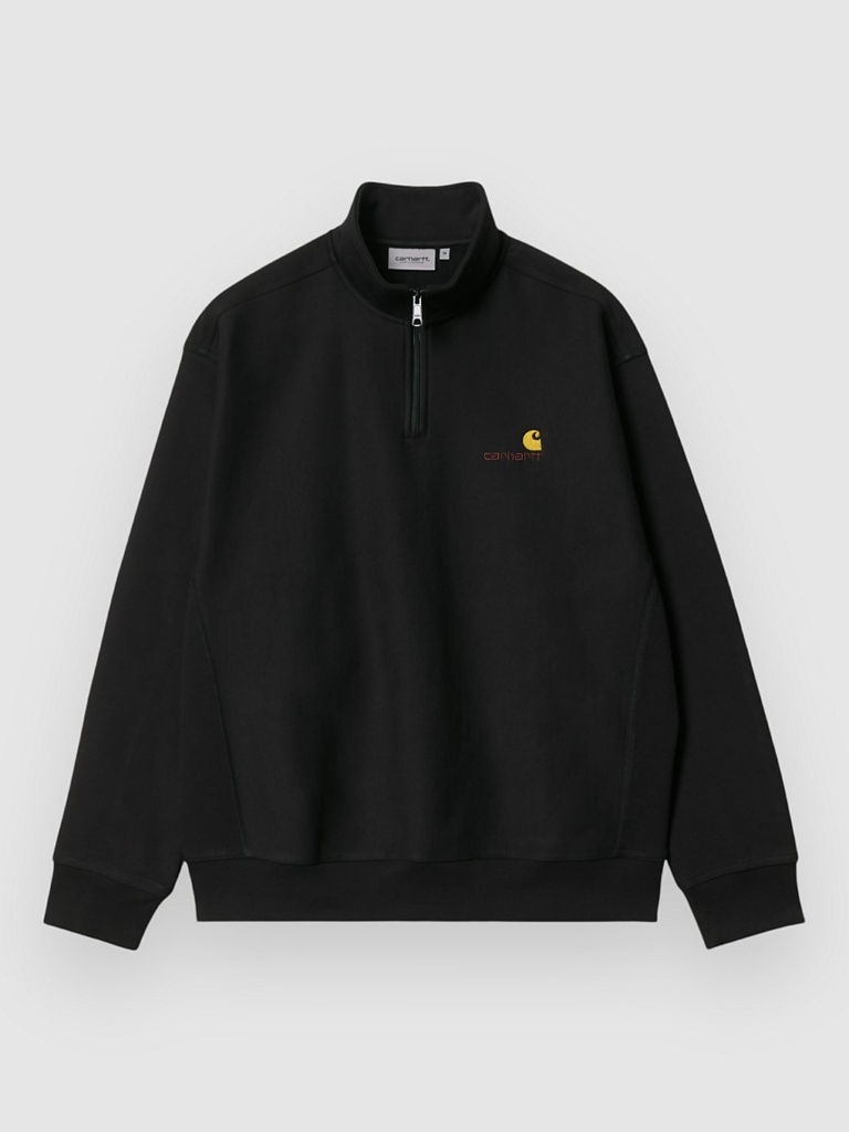 Carhartt WIP Half Zip American Script Half-Zip Sweater