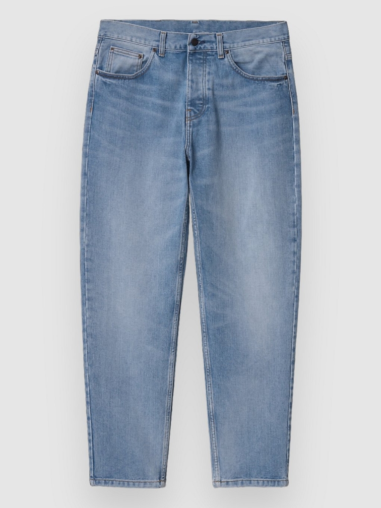 Carhartt WIP Newel Jeans Light Used Wash Blauw