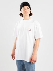 Carhartt WIP American Script T-Shirt Wit