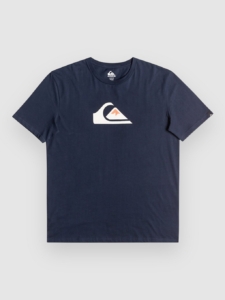 Quiksilver Comp Logo T-Shirt Marineblauw