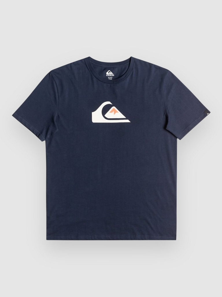 Quiksilver Comp Logo T-Shirt Marineblauw