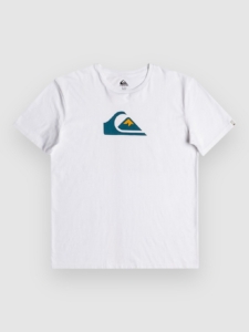 Quiksilver Comp Logo T-Shirt Wit