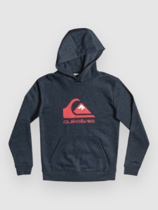 Quiksilver Big Logo Kids Hoodie Marineblauw Blazer Heather