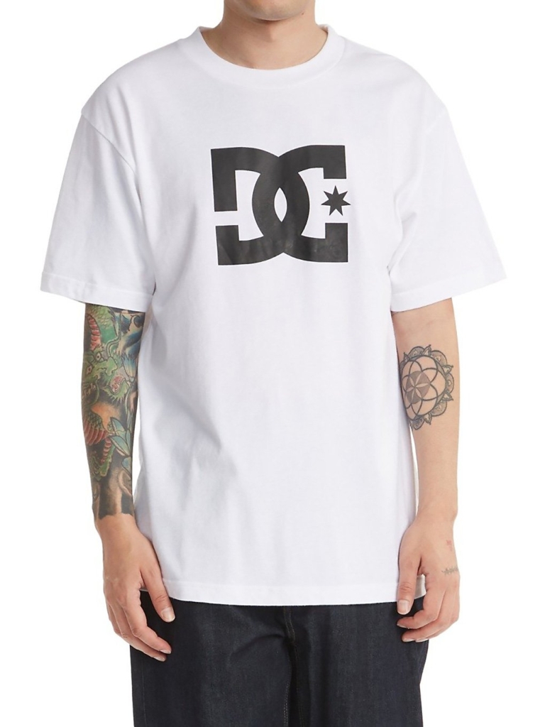 DC Star T-Shirt Wit