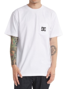 DC Star Pocket T-Shirt Wit