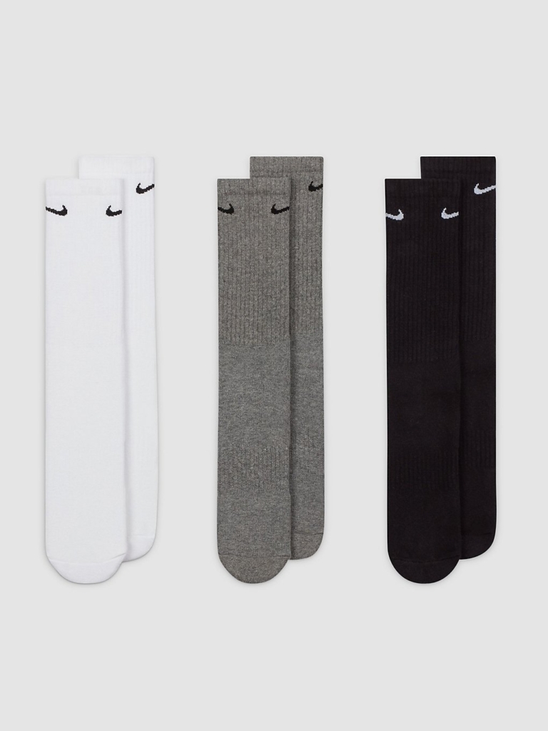 Nike Everyday Cush Crew 3P Socks patroon Multicolor Color964