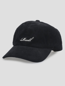 REELL Single Script Cap Zwart Cord