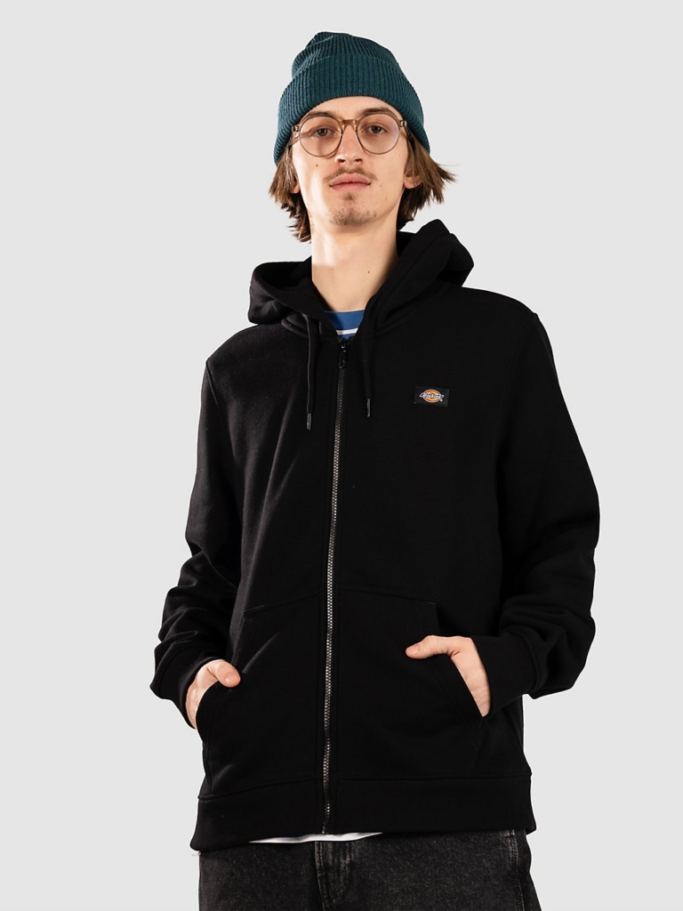 Dickies Oakport Zip Hoodie Zwart
