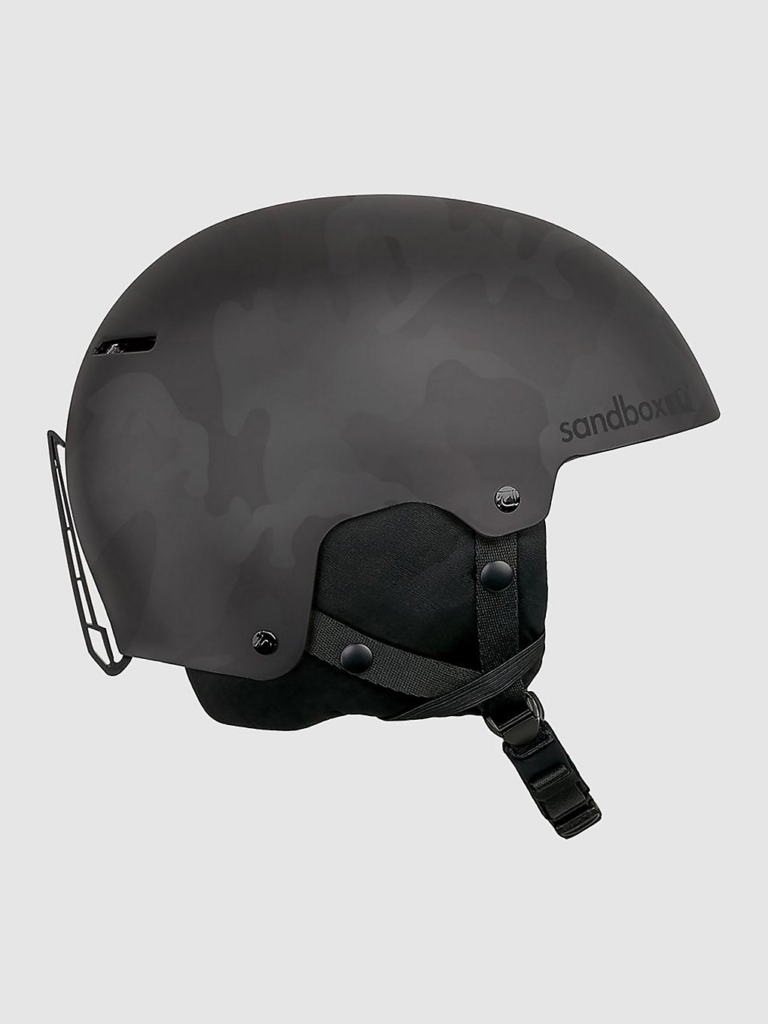 Sandbox Icon Helm Zwart Camo (matte)