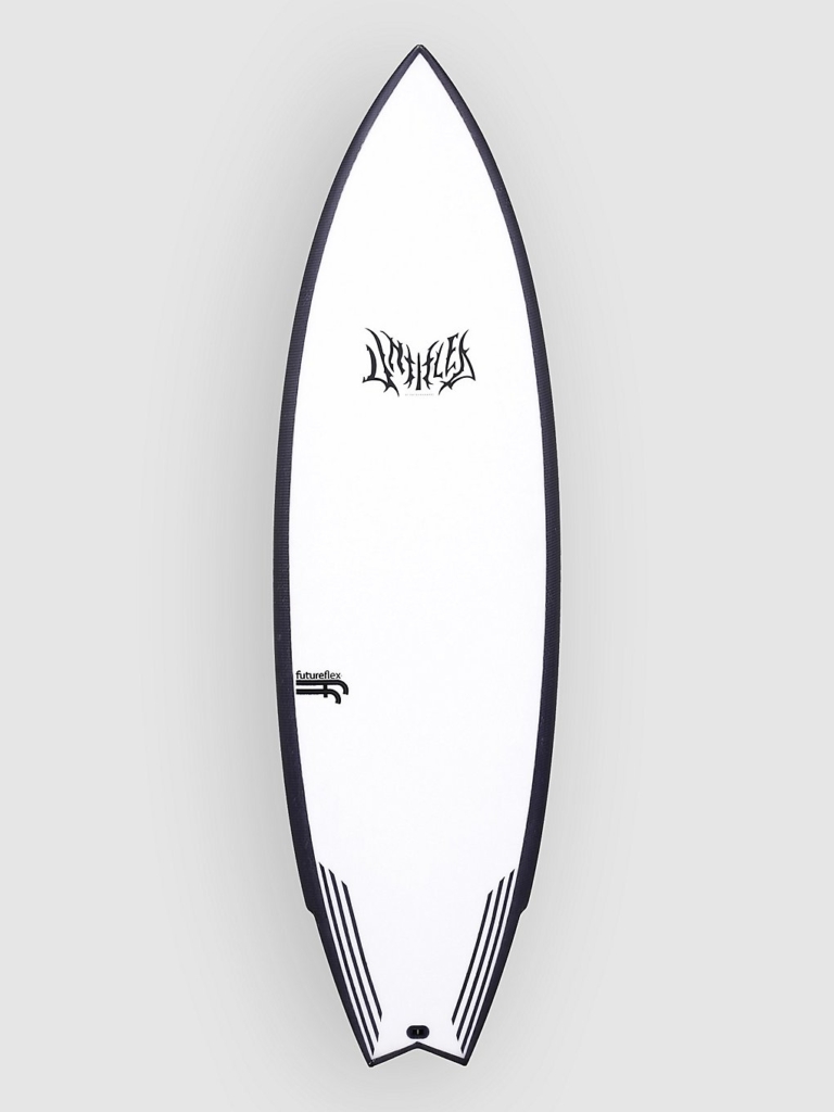 Haydenshapes Untitled FF Future 5’9 Surfboard patroon Clear