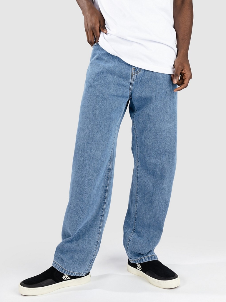 Carhartt WIP Landon Jeans Heavy Stone Wash Blauw