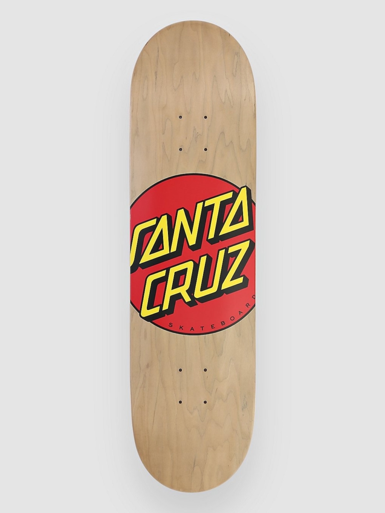 Santa Cruz Classic Dot 8.375″ Skateboard Deck Bruin