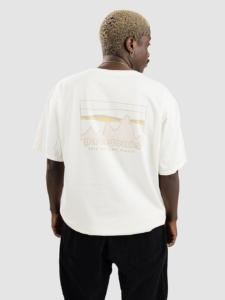 Patagonia 73 Skyline Organic T-Shirt Birch Wit