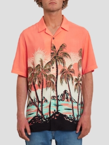 Volcom Parodice Hemd Living Coral