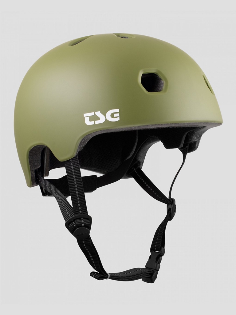 TSG Meta Solid Color Helm Satin Olive
