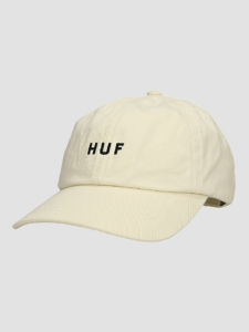 HUF Essentials OG Logo CV 6 Panel Cap Creme