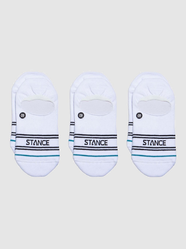 Stance Basic 3 Pack No Show Socks Wit
