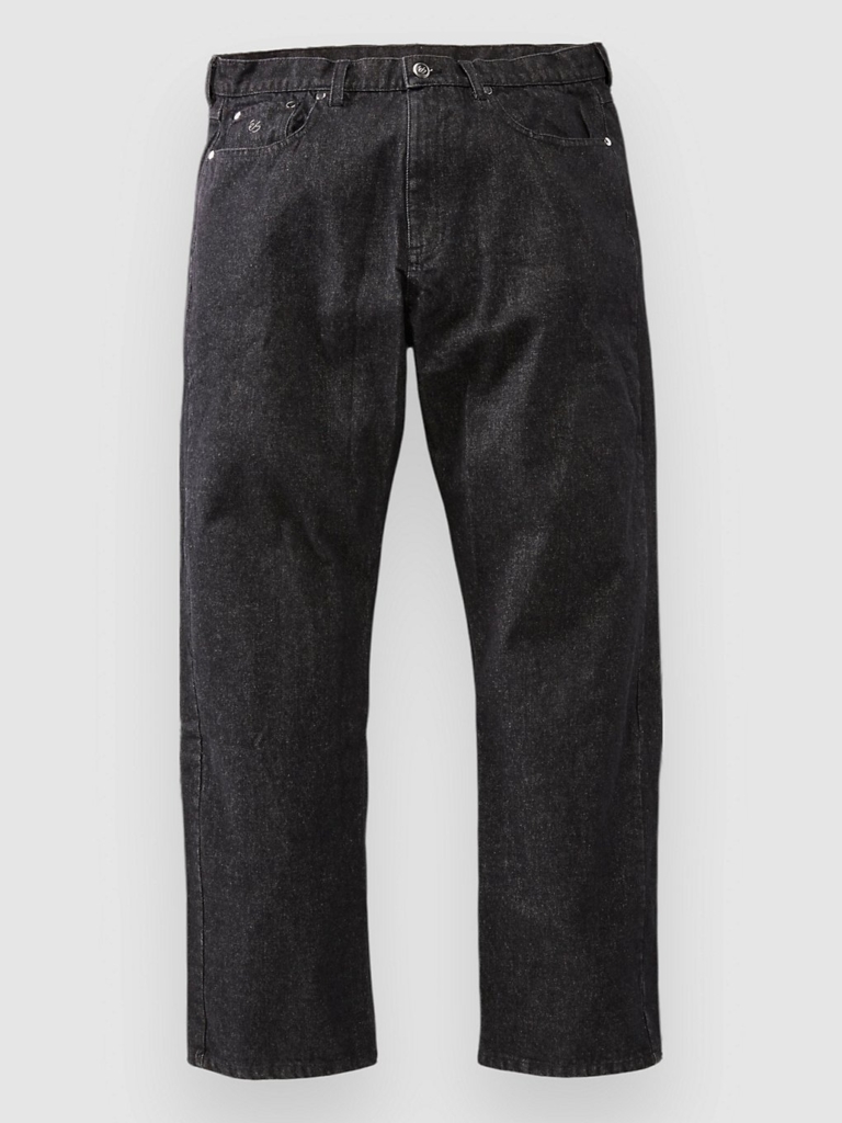 Es Baggy Jeans Zwart Wash