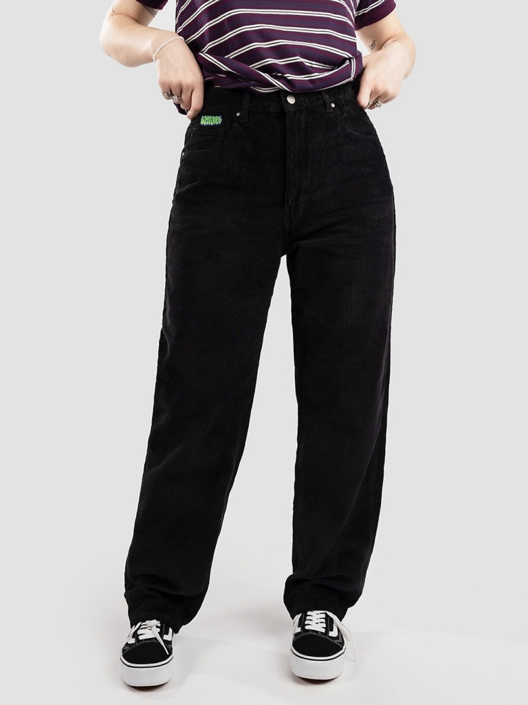 Empyre Tori 90S Skate Corduroy Broek Zwart
