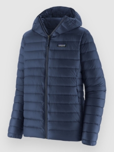 Patagonia Down Sweater Hoody Jas Blauw