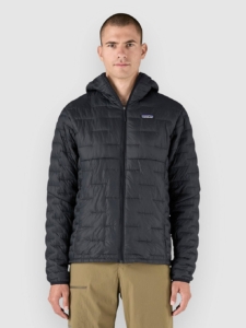 Patagonia Micro Puff Hoodie Zwart