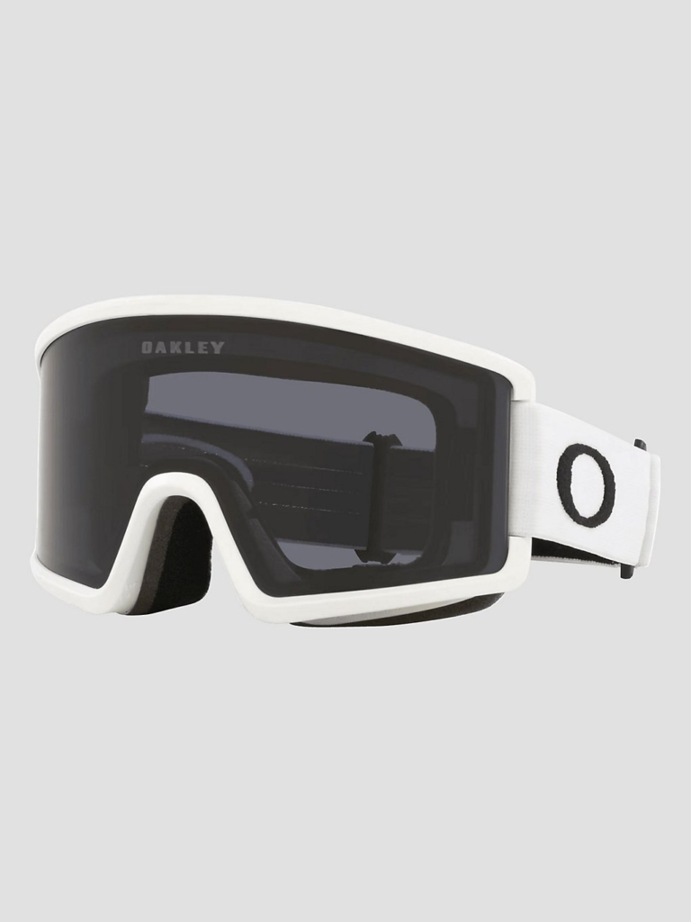 Oakley Target Line L Matte White Goggle Grijs