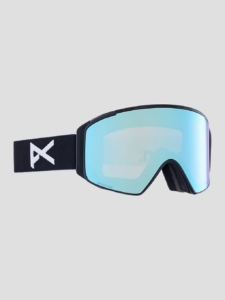 Anon M4s Cylindrical Black +Bonus Lens Goggle Blauw
