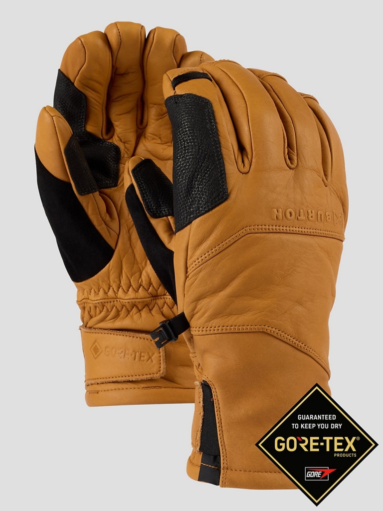 Burton ak Gore-Tex Leather Clutch Handschoenen Goud