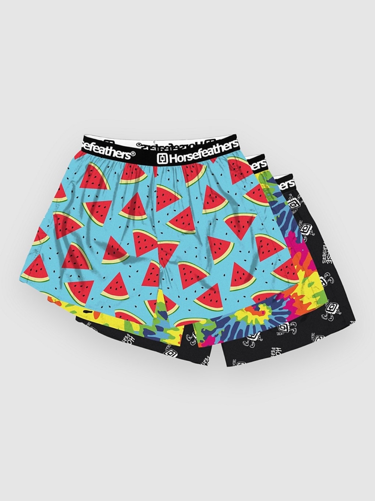 Horsefeathers Frazier 3Pk Boxershorts patroon Bundle 3