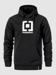 Horsefeathers Leader Hoodie Zwart