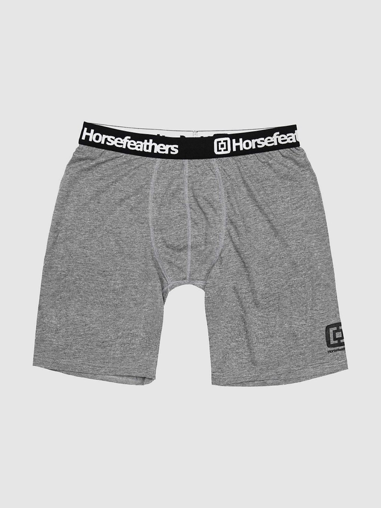 Horsefeathers Dynasty Long 3Pk Boxershorts Grijs