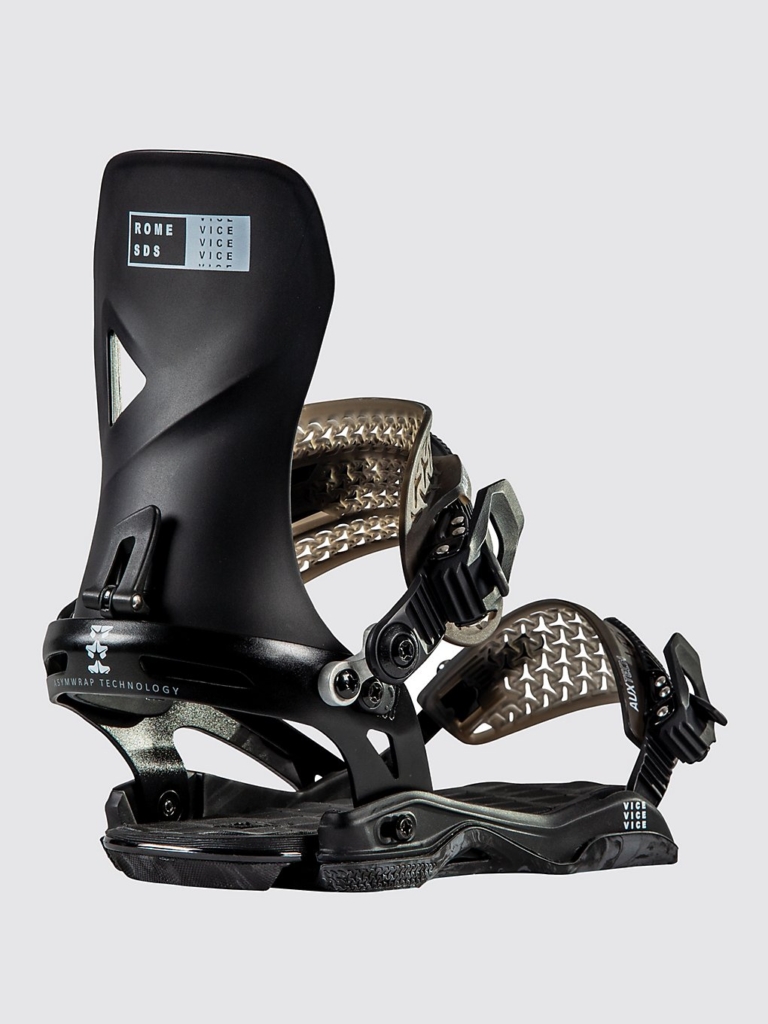 Rome Vice Snowboard Bindingen Zwart