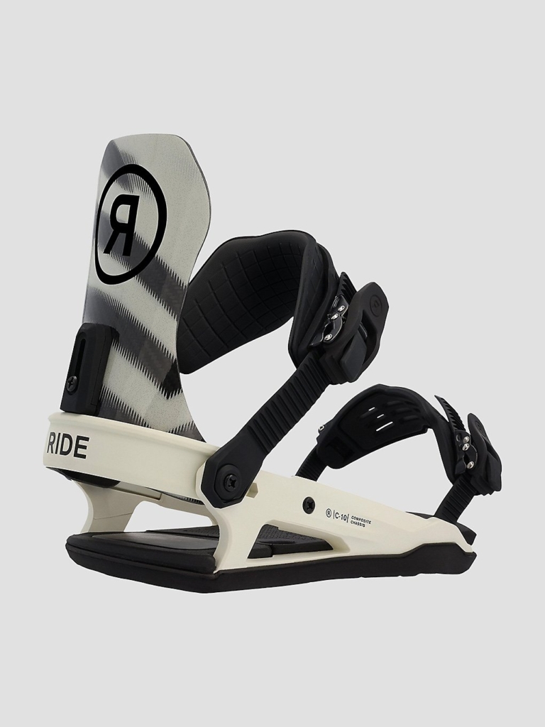Ride C-10 Snowboard Bindingen Creme