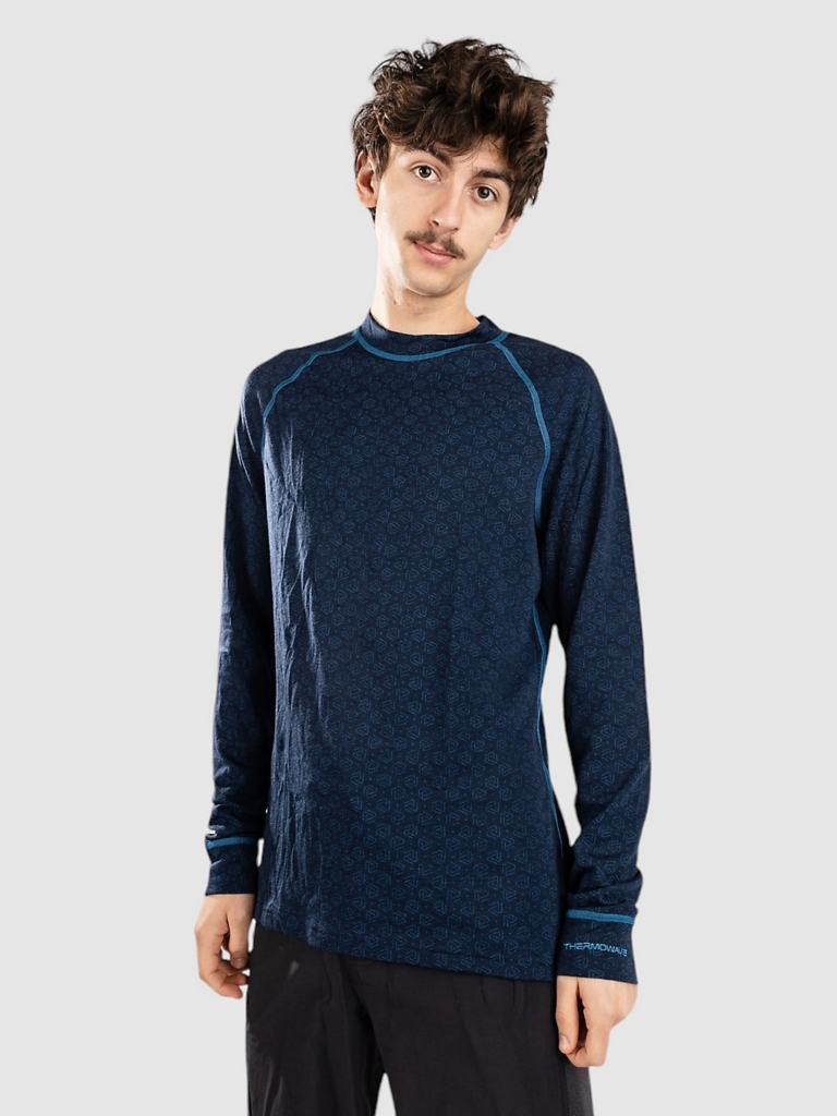 Thermowave Merino Xtreme Thermo Shirt Storm/topaz