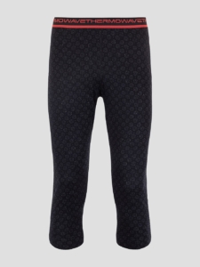 Thermowave 3/4 Thermo Broek Zwart