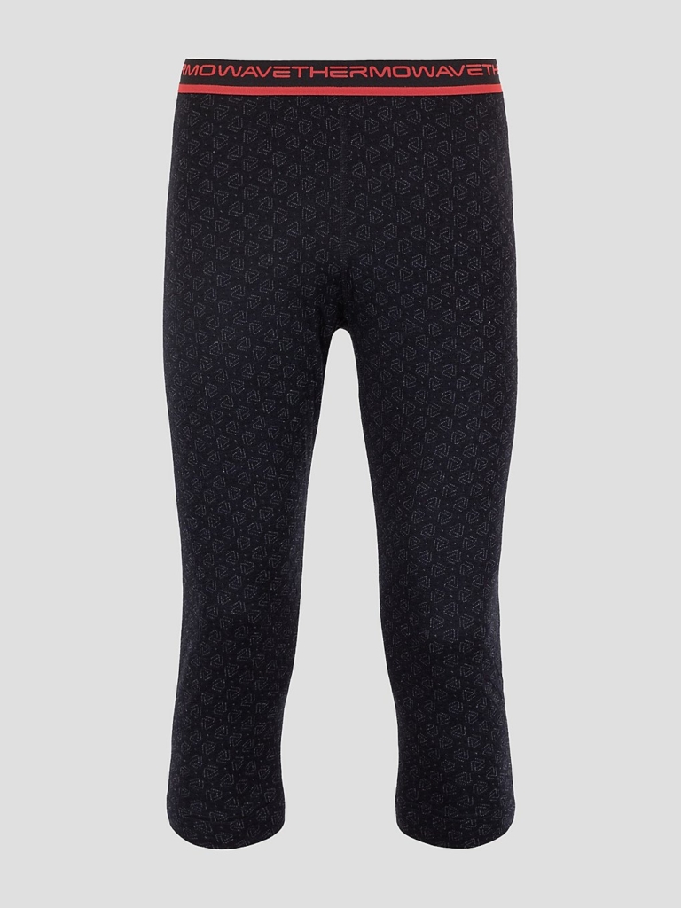 Thermowave 3/4 Thermo Broek Zwart