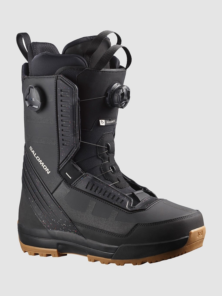 Salomon Malamute Dual BOA Snowboard Schoenen Zwart