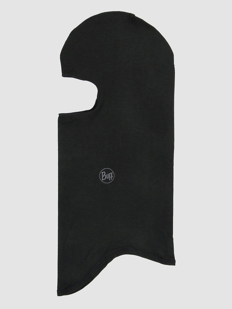 Buff Ecostretch Balaclava Solid Zwart