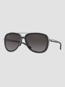 Oakley Split Time Velvet Black Zonnebril Prizm Grijs Gradient