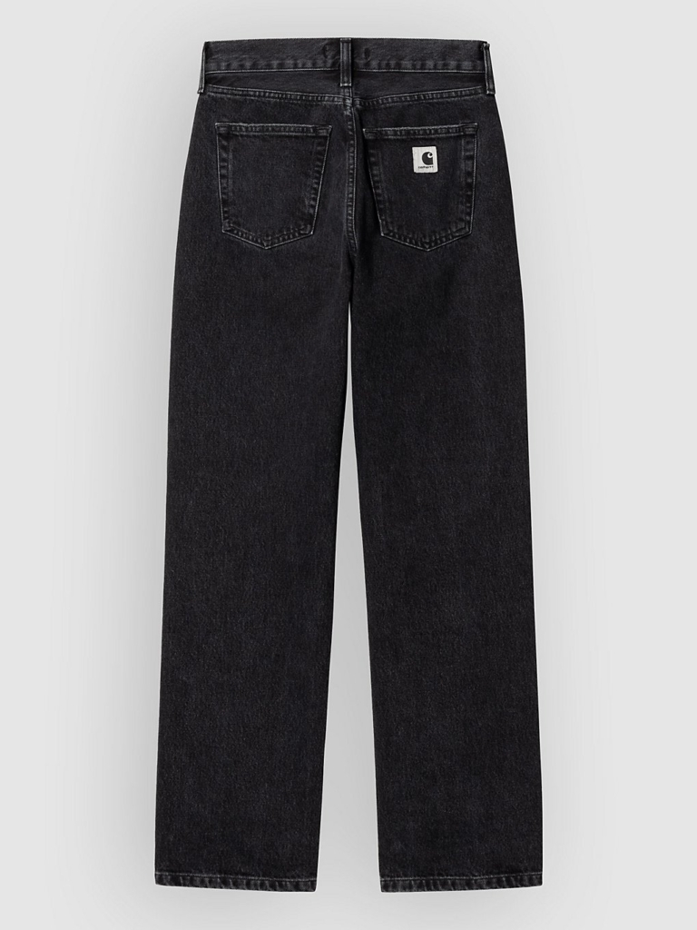 Carhartt WIP Noxon Jeans Stone Washed Zwart