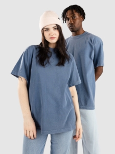 Shaka Wear 7.5 Max Heavyweight Garment Dye T-Shirt Washed Denim