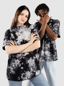 Shaka Wear 7.5 Max Heavyweight Tie Dye T-Shirt Zwart