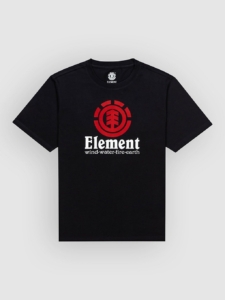Element Vertical T-Shirt Flint Zwart