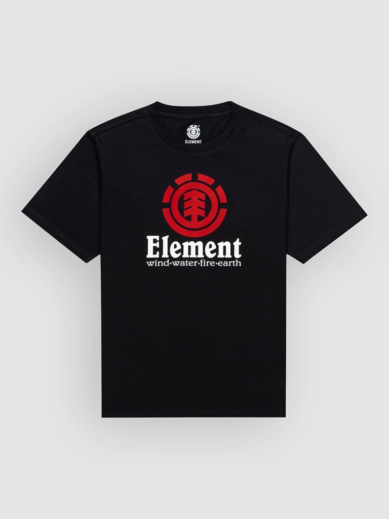 Element Vertical T-Shirt Flint Zwart