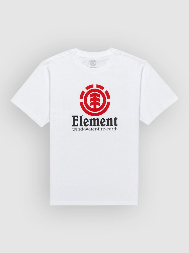 Element Vertical T-Shirt Optic Wit