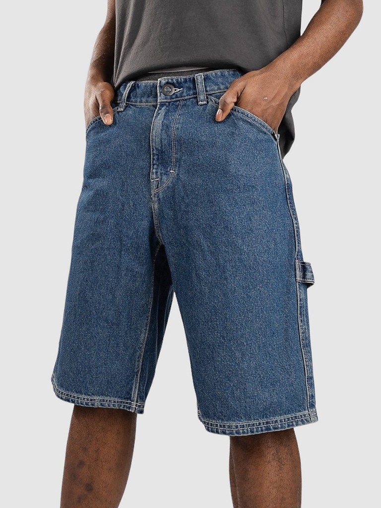 Volcom Labored Utility Korte Broek Indigo Ridge Wash