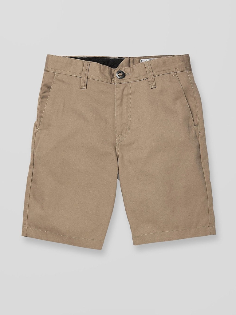 Volcom Frickin Chino Kids Korte Broek Creme