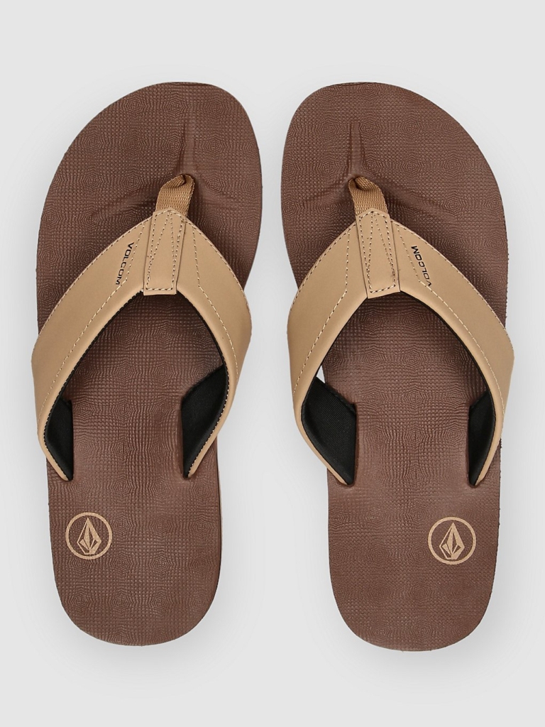 Volcom Victor Sandalen Bruin Khaki