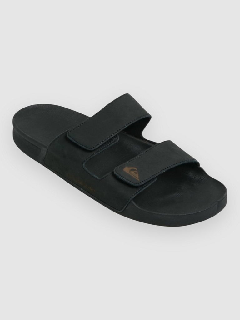 Quiksilver Rivi Leather Double Adjust Sandalen Zwart