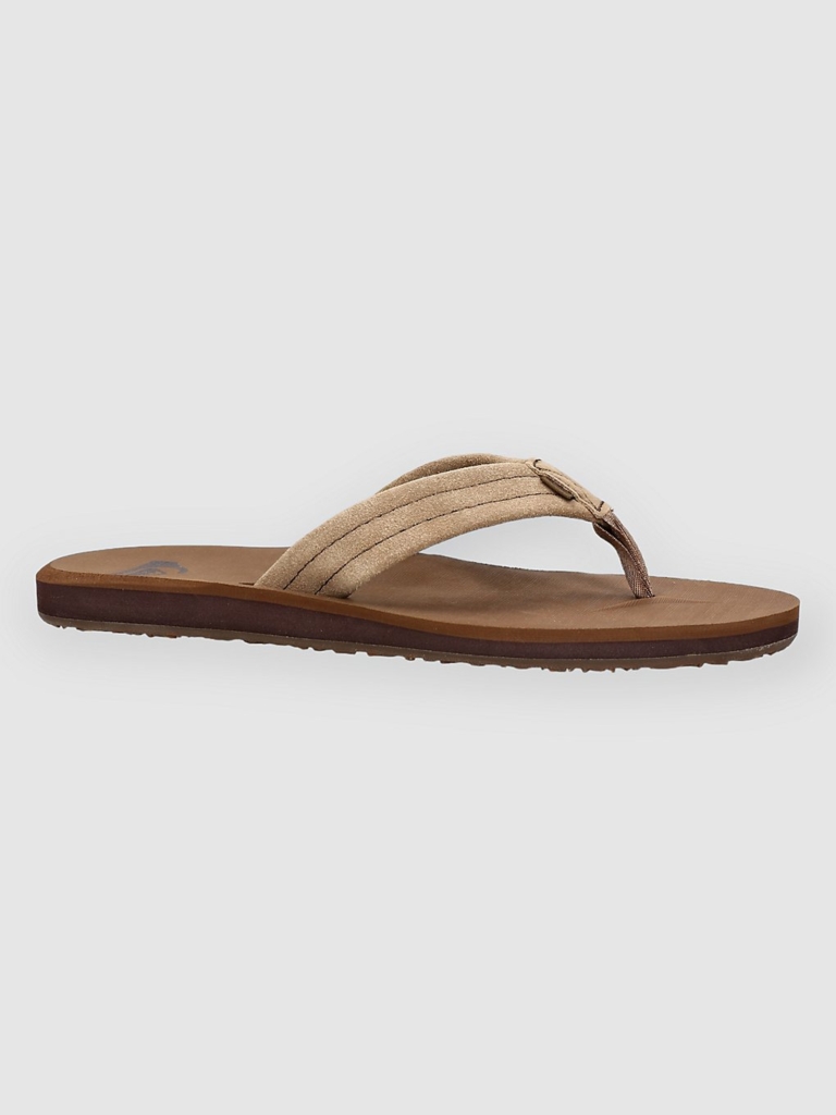 Quiksilver Carver Suede Core Sandalen Tan